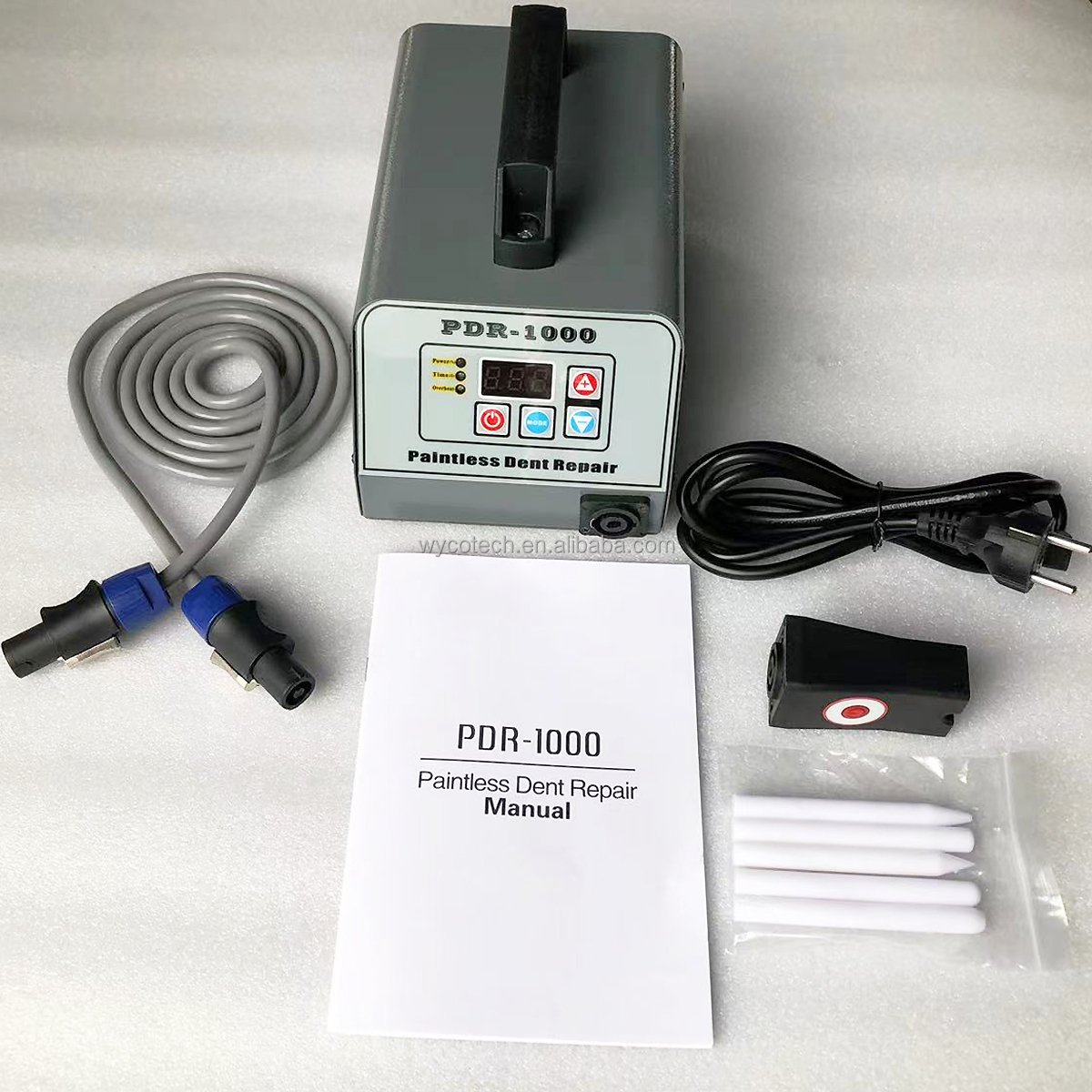 110V/220V Electric Paintless Dent Repair Equipment 1000W 1Kw Accessory Tool Kit for Steel Iron Car Body Dents Repair